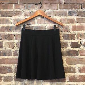 H&M Black Skater Skirt